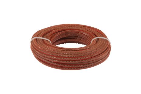 Армована лісочка для тримера "Піранья" 3.00 мм 15 м, зубчастий квадрат MASTERTOOL 19-0630 Армована лісочка для тримера "Піранья" 3.00 мм 15 м, зубчастий квадрат MASTERTOOL 19-0630