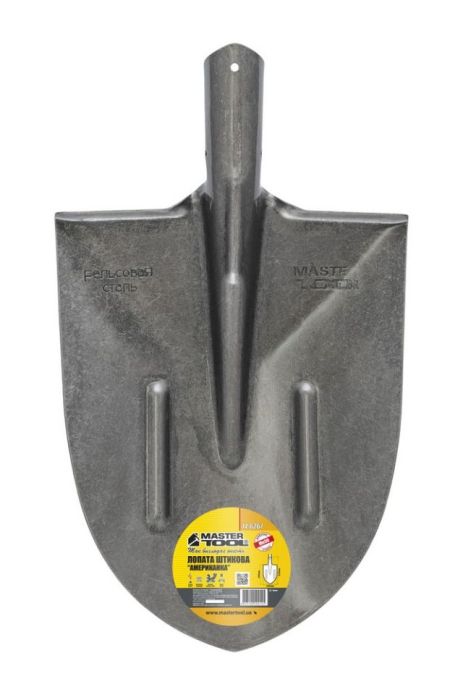 Лопата штикова "Американка" 240х290х425 мм лакове покриття MASTERTOOL 14-6267