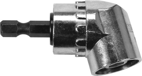 Держатель-адаптер угловой : HEX - 1/4", L= 37 мм, F=12 Нм, под углом 105° Yato YT-04632