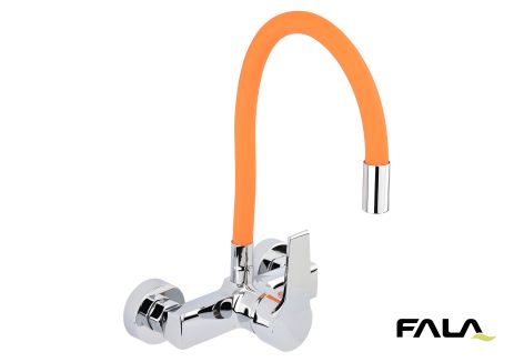 Смеситель для мойки с гибким изливом FLEXIBLE FALA Vorel 75673