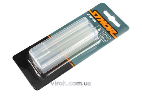 Стрижні клейові 11 х 100 мм 6 шт Vorel 73270
