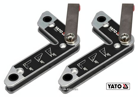 Угольники магниты для сварочных работ Yato YT-08723 Угольники магниты для сварочных работ Yato YT-08723