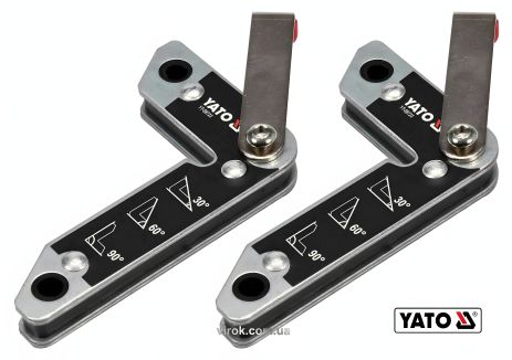 Магніти для зварювальних робіт, кутники, Yato YT-08723