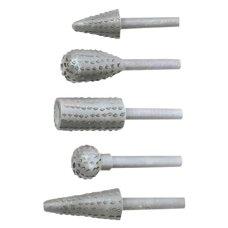 Фасонні головки рашпильні 5 шт. Top Tools 60H007 Фасонні головки рашпильні 5 шт. Top Tools 60H007