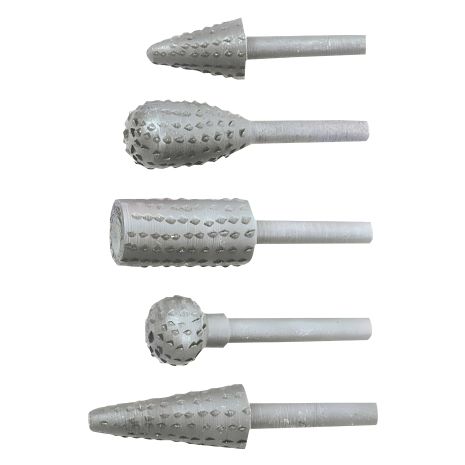 Фасонні головки рашпильні 5 шт. Top Tools 60H007