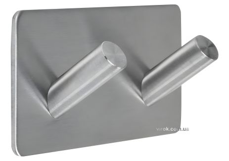 Гачок подвійний на двосторонній скотч FALA 45x90x25 мм Vorel 69373