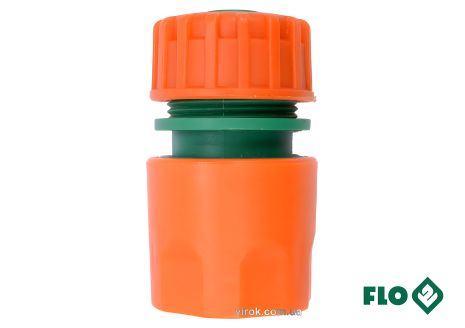 Быстросъемная муфта для водяного шланга 1/2", FLO, Vorel 89001