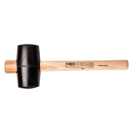 Резиновая киянка 75 мм/680 г с рукояткой из гикори NEO 25-053 Резиновая киянка 75 мм/680 г с рукояткой из гикори NEO 25-053