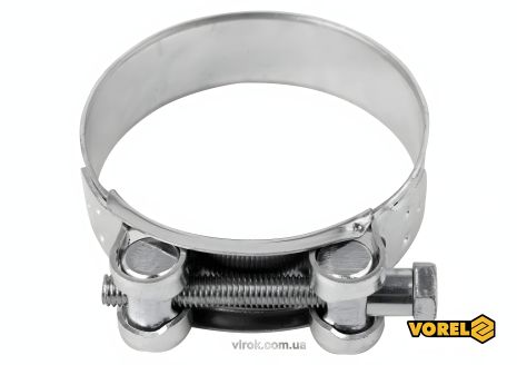 Сталевий оцинкований хомут GBS W1 Ø74-79/24 мм, Vorel 73804