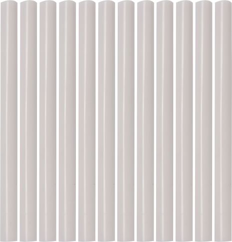 Білі клейові стрижні 7.2 х 100 мм 12 шт. Yato YT-82446