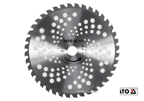 Ніж дисковий для бензокосів Yato YT-85150
