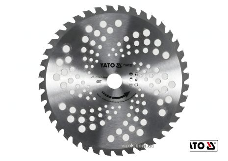 Дисковий ніж для бензокосів Yato YT-85150