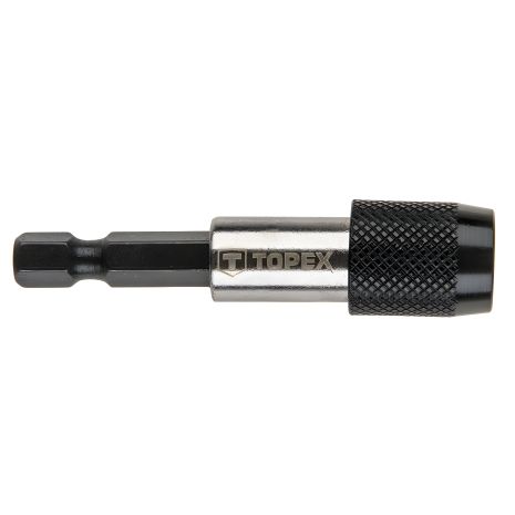 Магнітний тримач для наконечників, 1/4", 60 мм, Topex 39D337