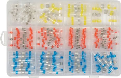 Термозбіжні кембрики при t≤ 105°C з припоєм для провідників 0,25-6,0 мм², 220 шт від Yato YT-81460