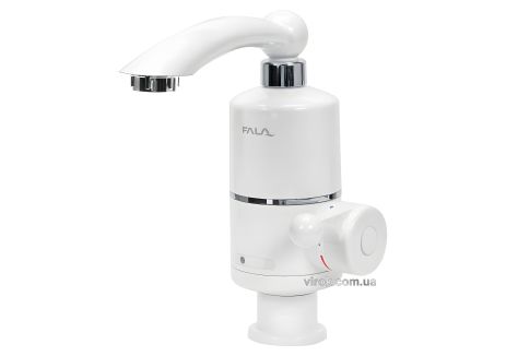 Сетевой нагреватель воды FALA до 60 ° С, 3 кВт, давление 0.04-0.6 MPa, гусак 10 см, нижнее подключение Vorel 75931