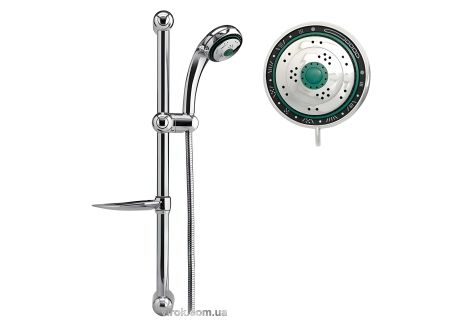 Ручна лійка FALA для душу, 4 види струменя + шланг 1.5 м + тримач Vorel 75558 Ручна лійка FALA для душу, 4 види струменя + шланг 1.5 м + тримач Vorel 75558