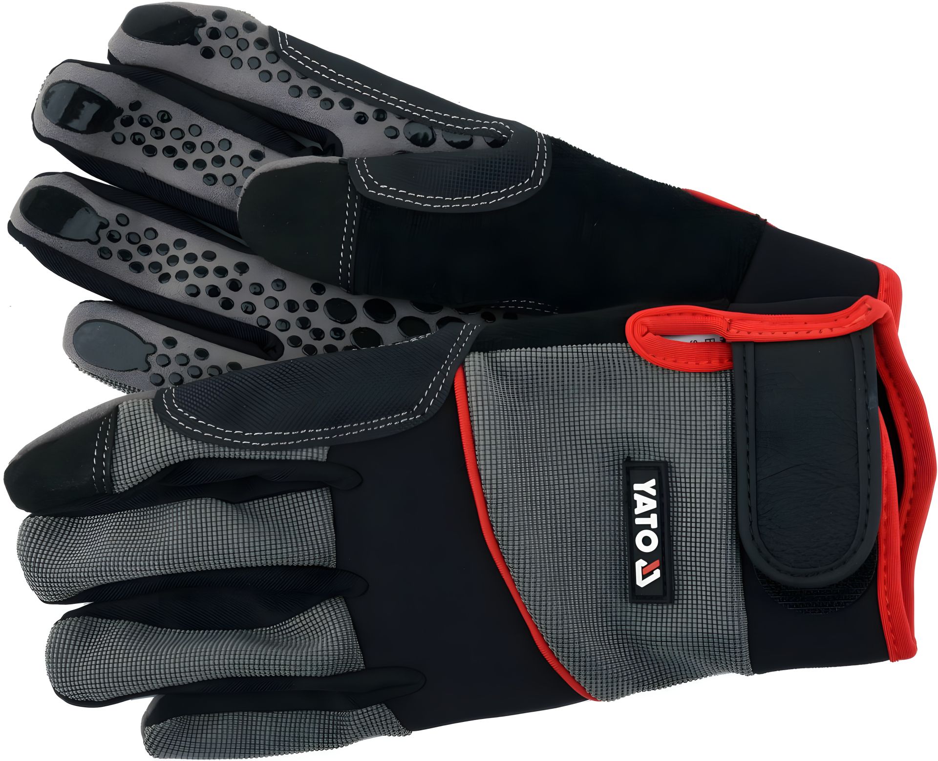 Робочі рукавички штучна шкіра + синтетика з липучкою розмір 8 Yato YT-746648 Робочі рукавички штучна шкіра + синтетика з липучкою розмір 8 Yato YT-746648