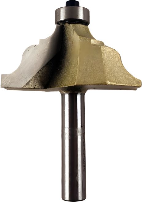 Кромочная калевочная фреза Pobedit, D-49.7 мм, R-6 мм, d-8 мм (P-2012-08-06)