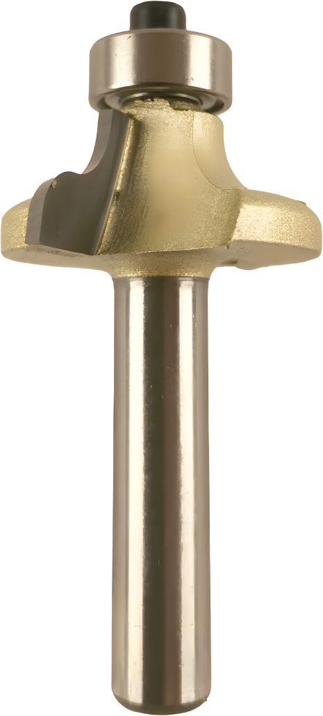 Калевочная фреза по дереву кромочная D-29.7 мм, R-4 мм, d-8 мм Pobedit P-2005-08-04