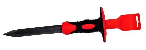 Зубило піка 4х16х254мм CrV із захистом, двокомпонентна ручка MIOL F-35-585 Зубило піка 4х16х254мм CrV із захистом, двокомпонентна ручка MIOL F-35-585