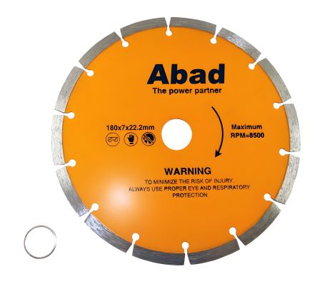 Сегментный диск по кирпичу и камню 180 мм ZHWEI ZSA-180