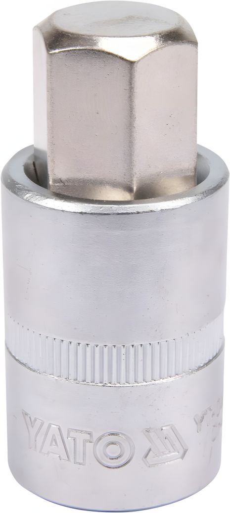 Головка торцева для викруткової насадки HEX 1/2" H17 x 55 мм Yato YT-04388