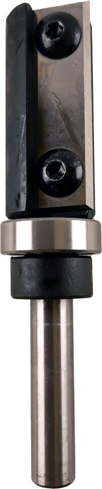 Копировальная фреза со сменными ножами и верхним подшипником D-19 мм, H-40 мм, d-8 мм Pobedit P-121-1940