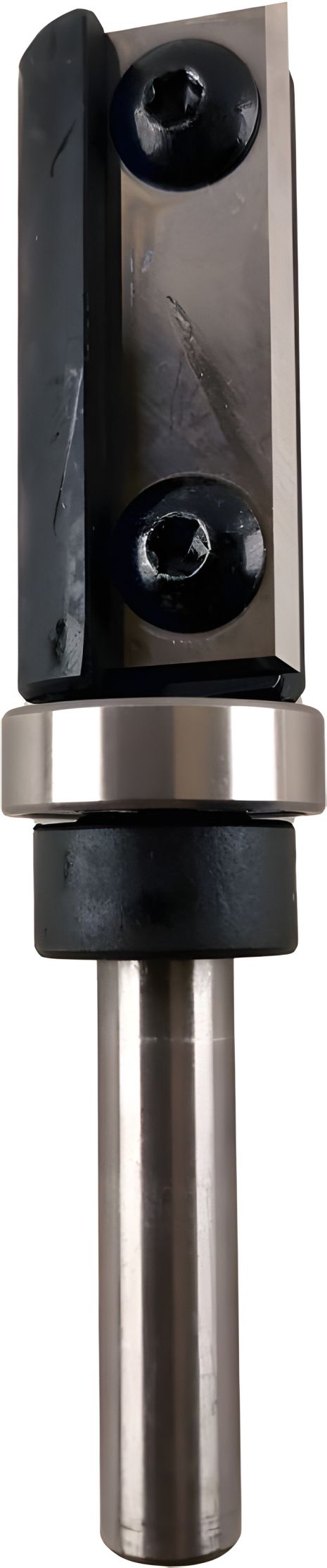 Копіювальна фреза зі змінними ножами та верхнім підшипником D-19 мм, H-40 мм, d-8 мм Pobedit P-121-1940