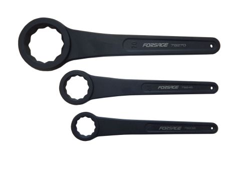 Ключ ударний накидний односторонній подовжений 32мм (L-285мм) Forsage ROCKFORCE F-79232