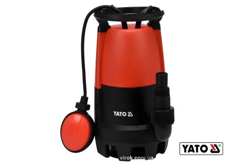 Насос для грязной воды 400 Вт, 11 л/ч 5.8 м YaTo YT-85330