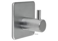 Одинарний гачок на двосторонньому скотчі, FALA 45 х 45 х 30 мм, Vorel 69370