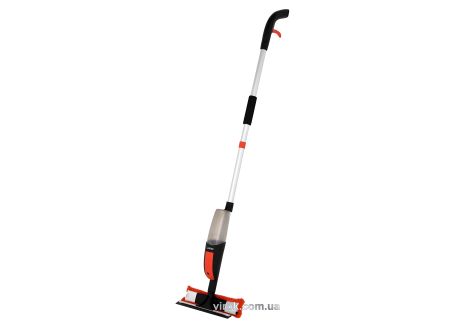 Швабра з розпилювачем 2-стороння LUND, з 2 мікрофібрами, платф - 41х13 см, ємність - 350 мл, l=118 см Vorel 67162 Швабра з розпилювачем 2-стороння LUND, з 2 мікрофібрами, платф - 41х13 см, ємність - 350 мл, l=118 см Vorel 67162