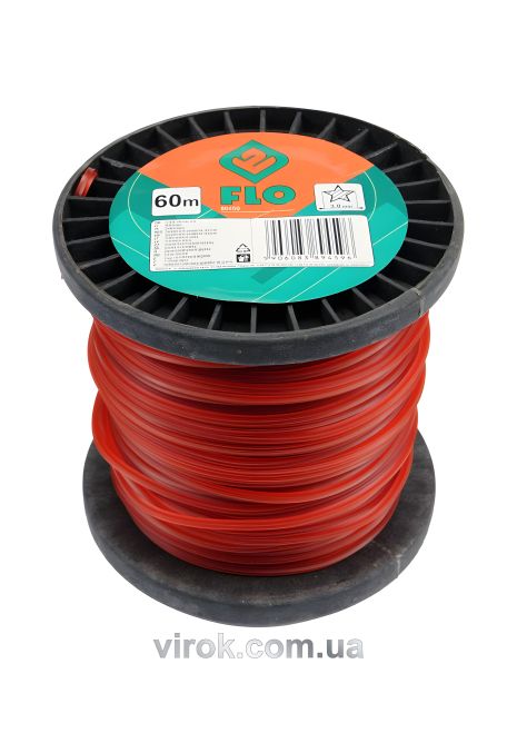 П'ятикутна волосінь для тримера 3мм х 60метрів Vorel 89459