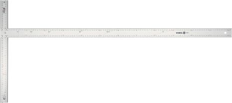 Алюмінієвий кутник 1200 х 390 мм з розміткою кутів 15-75 ° Vorel 18372