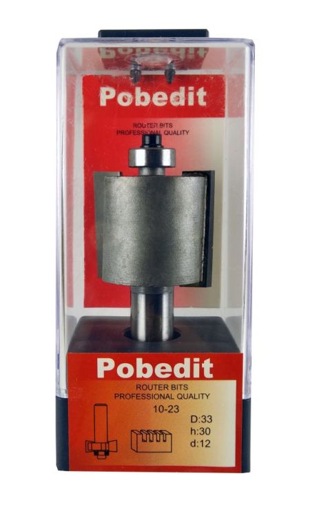 Фреза для вибірки чверті D-33 мм, H-30 мм, d-12 мм Pobedit P-1023-12-30 Фреза для вибірки чверті D-33 мм, H-30 мм, d-12 мм Pobedit P-1023-12-30