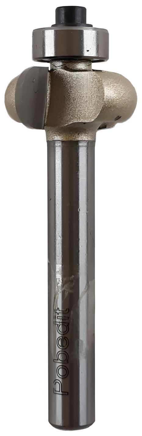 Кромочная фреза D-24 мм, R-5 мм, d-8 мм Pobedit P-1015-2405 Кромочная фреза D-24 мм, R-5 мм, d-8 мм Pobedit P-1015-2405