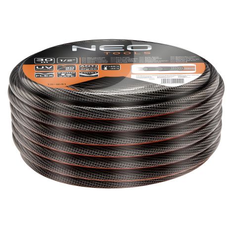 Садовий шланг 1/2" x 30 м, 6-шар, PROFESSIONAL NEO 15-841