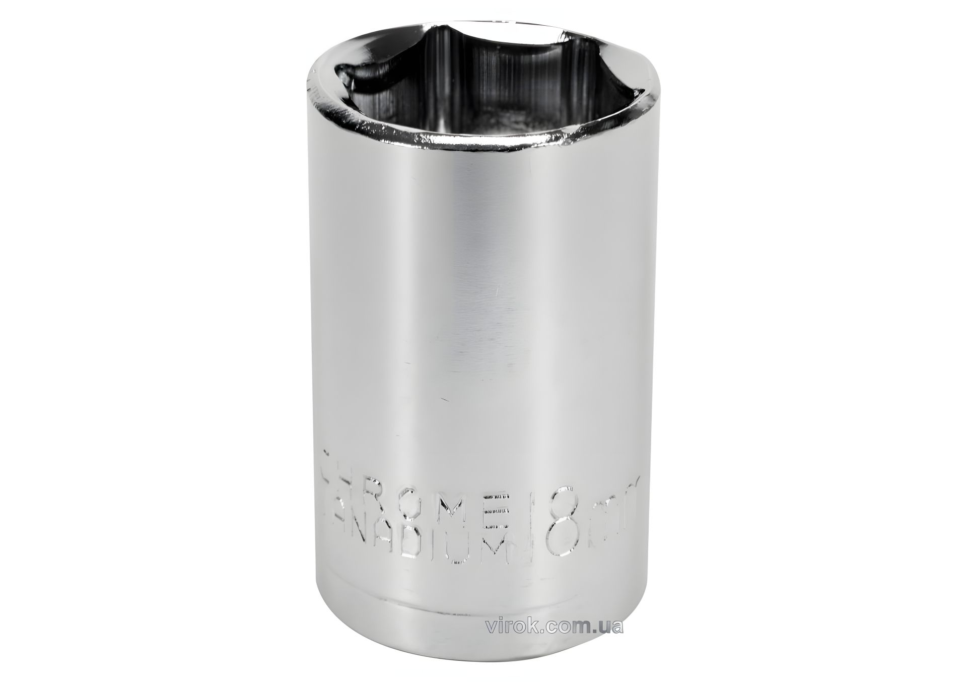 Торцевая головка 6-гранная STHOR : квадрат - 1/2", М18, углеродистая сталь [Блистер] Vorel 53340