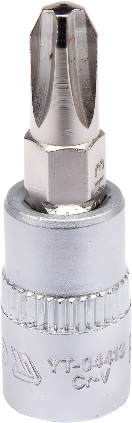 Головка с отверточной насадкой Philips 1/4" PH3 37 мм Yato YT-04413