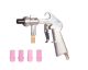 Пневмопістолет піскоструминний з форсунками Ø 4,5/5/6/7мм зі шлангом 320-420 л/хв. 10 бар MASTERTOOL 81-8709