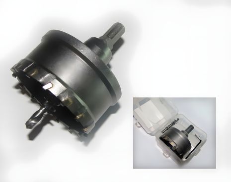 Универсальная коронка по металлу 65 мм ZHWEI КУ-65