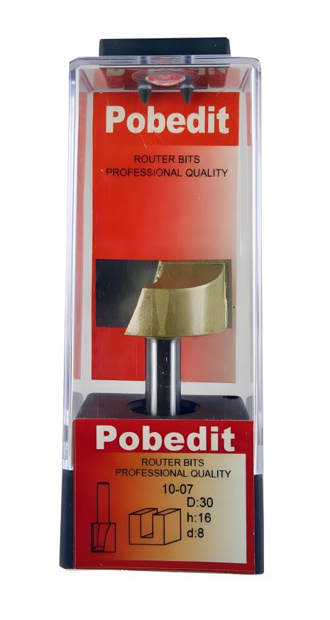 Фреза пряма пазова D-30 мм, d-8 мм Pobedit P-1007-08-30