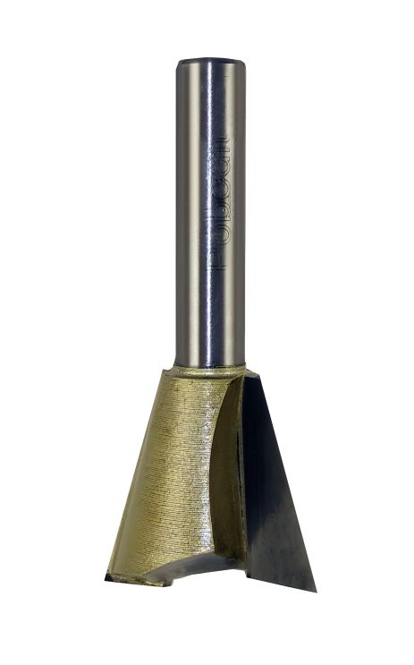 Пазовая фреза "Ласточкин хвост" D-30 мм, d-12 мм Pobedit P-1006-12-30