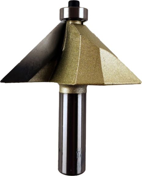 Фреза для фаски D-63 мм, кут 45 °, d-12 мм, Pobedit P-1024-12-6345