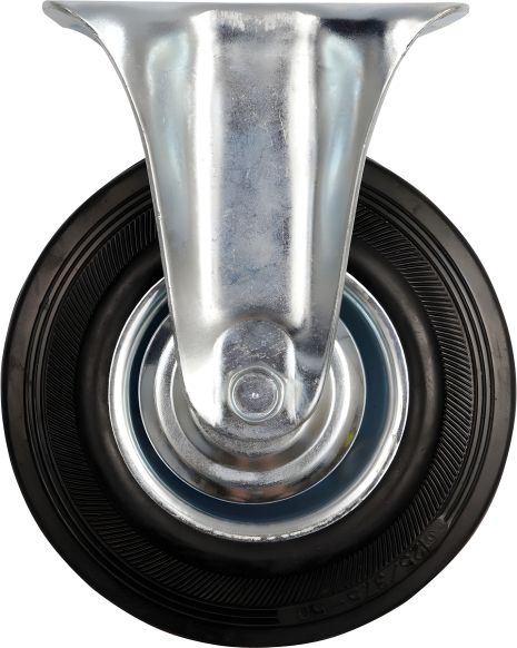 Колесо для візка 75 мм, чорна гума Vorel 87301