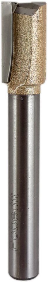 Пазова фреза пряма кінцева D-12 мм, d-8 мм Pobedit P-1002-08-12