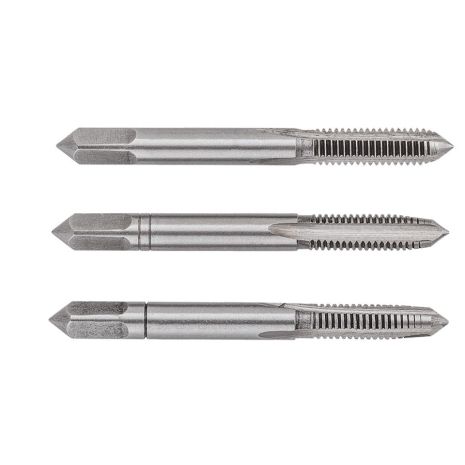 Метчики M5, 3 шт., карбидвольфрамовая сталь, пластмассовая коробочка, DIN352 Topex 14A205