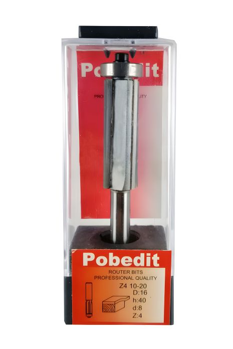 Обкаточная фреза Pobedit P-1020-08z4-1640 (D-16 мм, d-8 мм, 4 ножа, нижний подшипник) Обкаточная фреза Pobedit P-1020-08z4-1640 (D-16 мм, d-8 мм, 4 ножа, нижний подшипник)