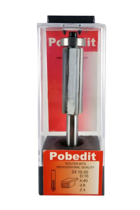 Обкаточная фреза Pobedit P-1020-08z4-1640 (D-16 мм, d-8 мм, 4 ножа, нижний подшипник) Обкаточная фреза Pobedit P-1020-08z4-1640 (D-16 мм, d-8 мм, 4 ножа, нижний подшипник)