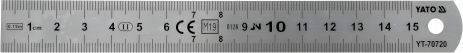 Нержавеющей стали линейка 150 x 19 мм Yato YT-70720